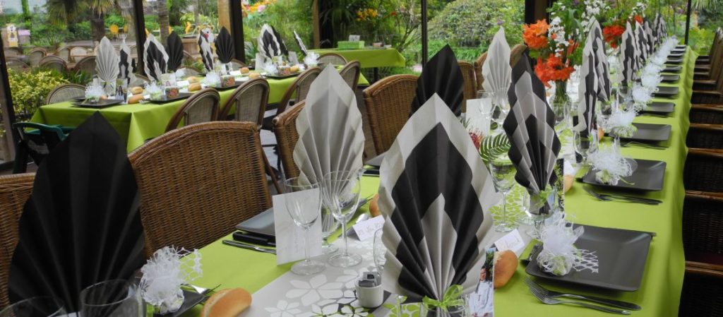 Zoo de Champrépus : tables en préparation